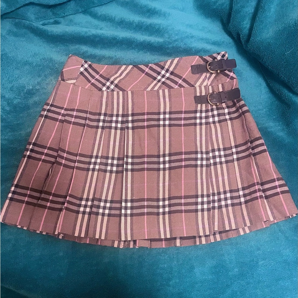 Burberry brown skirt
